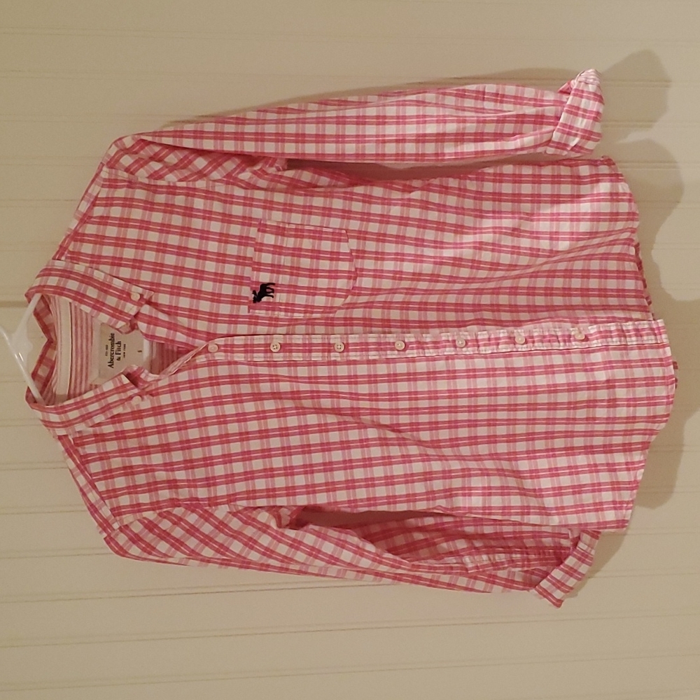 Abercrombie and Fitch button up shirts, size S